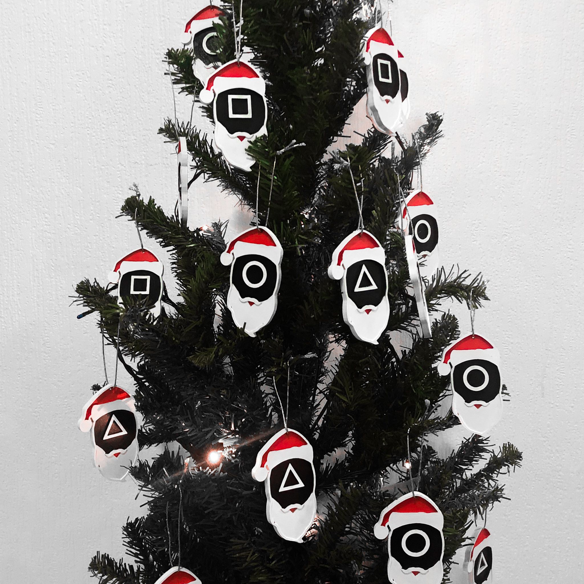 Squid Game Christmas Tree Ornament 3D models download Creality Cloud