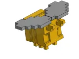 Minecraft Bee Magnetic Fidget Toy Removable Wings-3