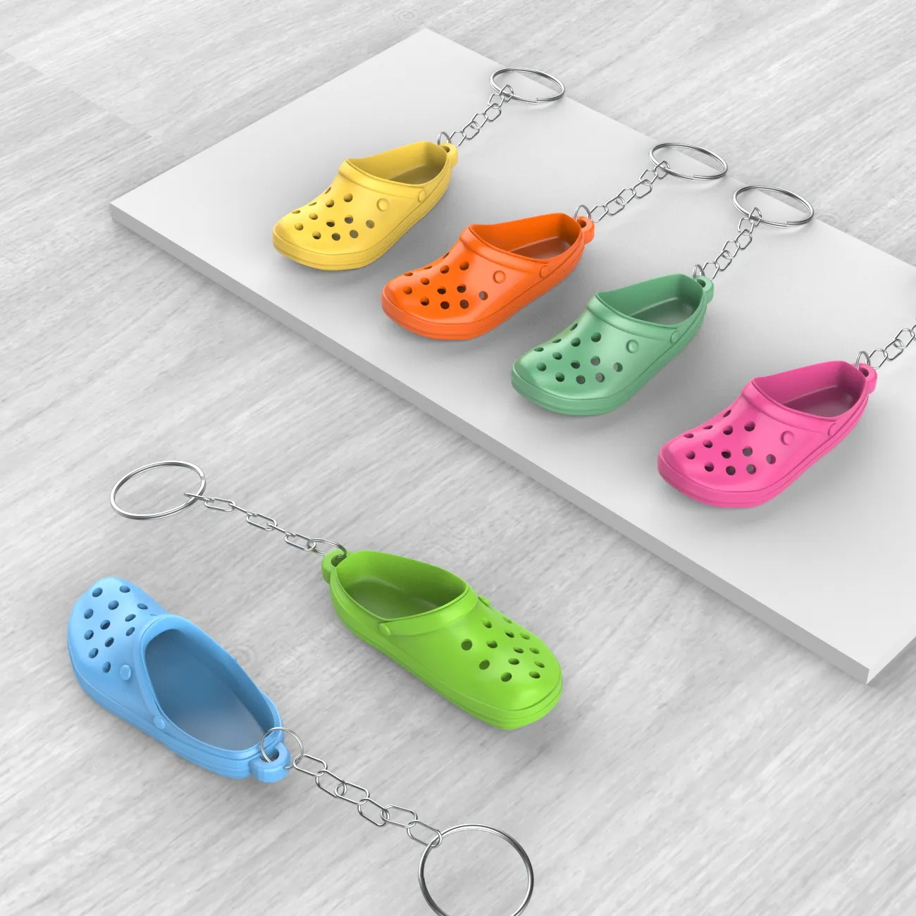 Mini Cr0cs Shoe Keychain, Fun Accessory, for Keys or Bags