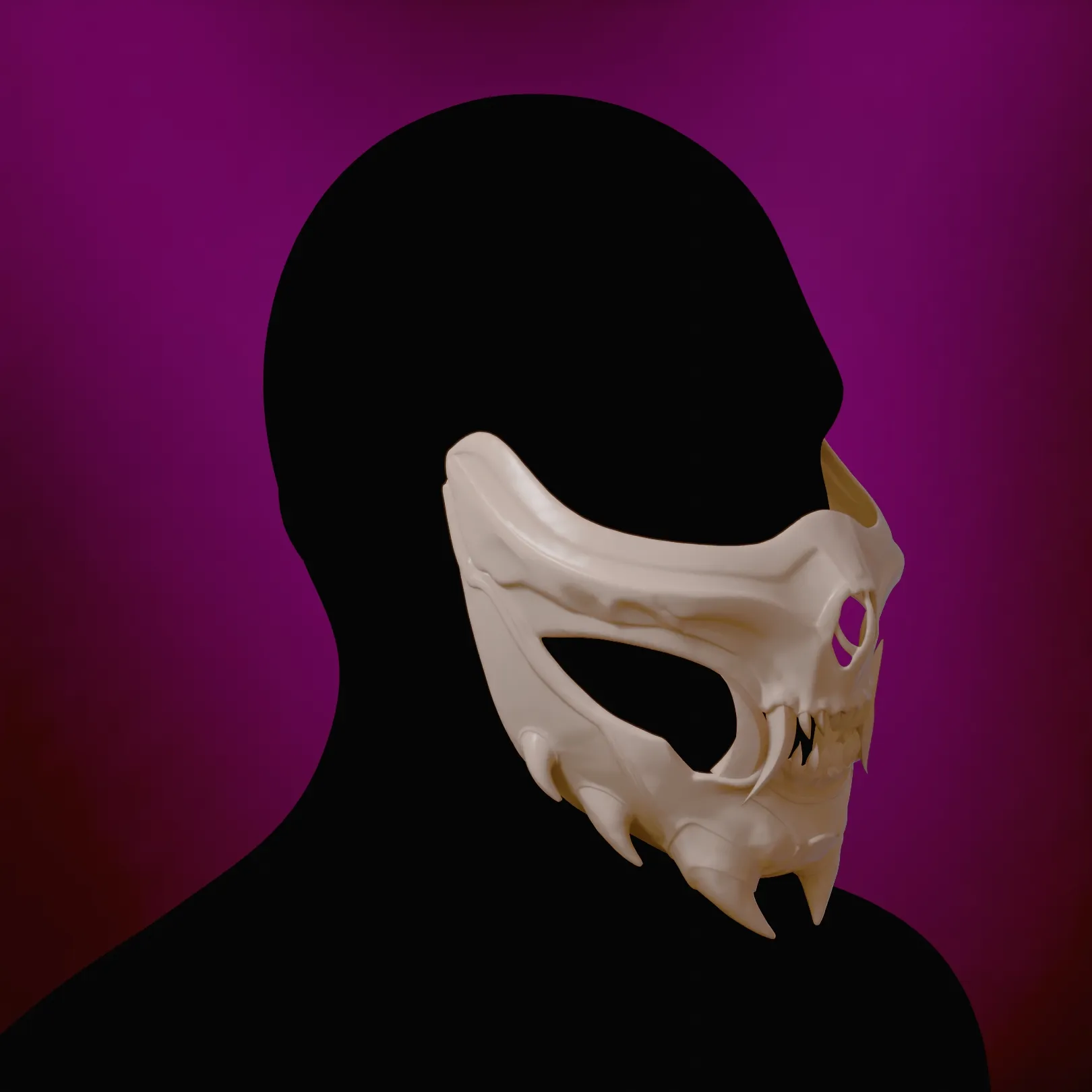 Scorpion Mask - Mortal Kombat 11: Aftermath Cosplay