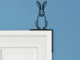 Rabbit Door Corner Decor-0
