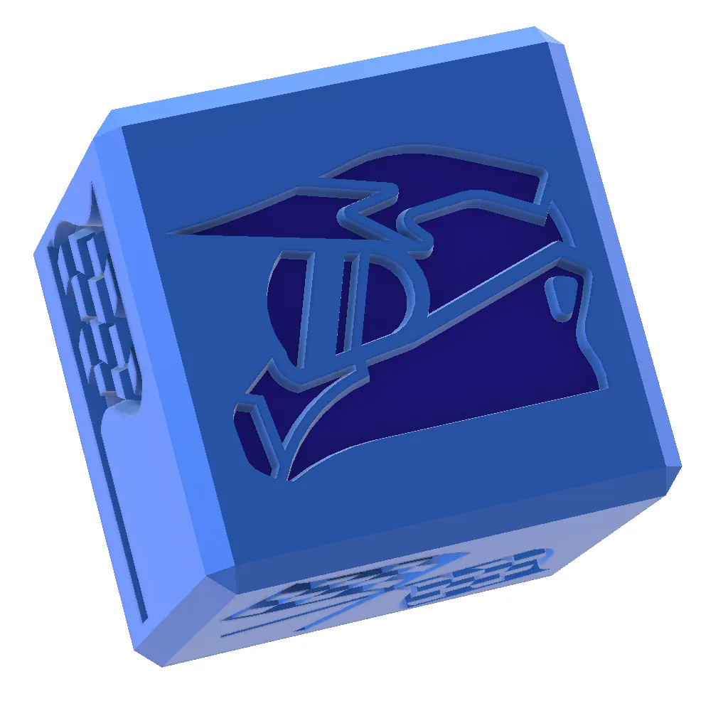 MOTORCYCLE THEME CUBE FOR PLAYDOUGH AND EDUCATIONAL PLAY