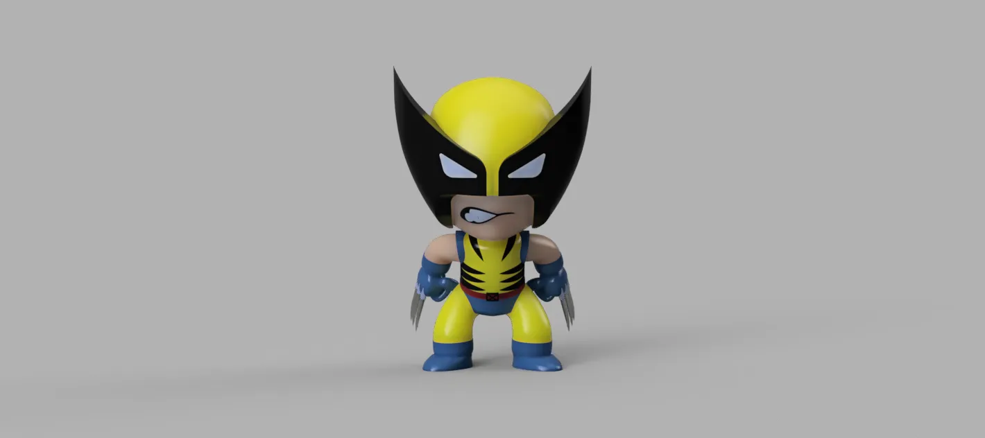 Marvel Comics Mini Wolverine (James Howlett)