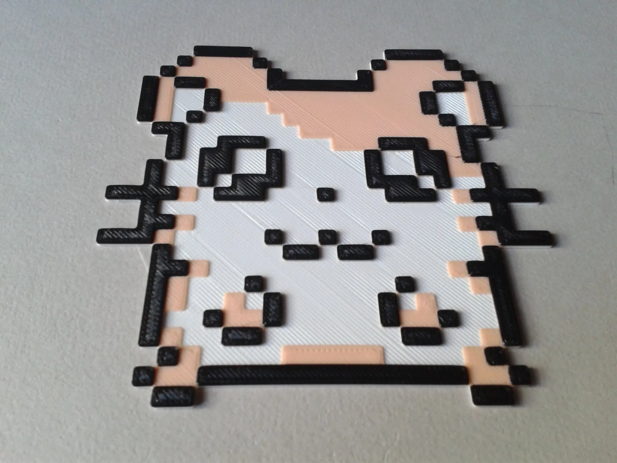 Hamtaro, Pixel Art, 2 filament changes