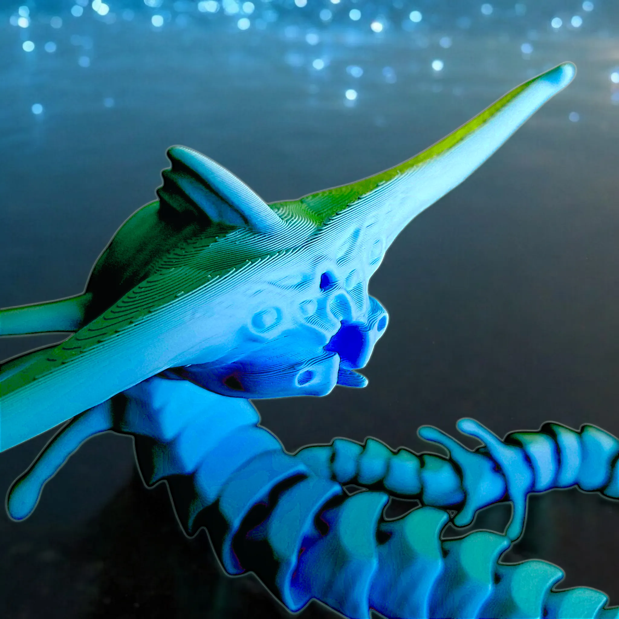Other STL загрузка - Ghost Leviathan Flexi (Subnautica) - Boby_Green