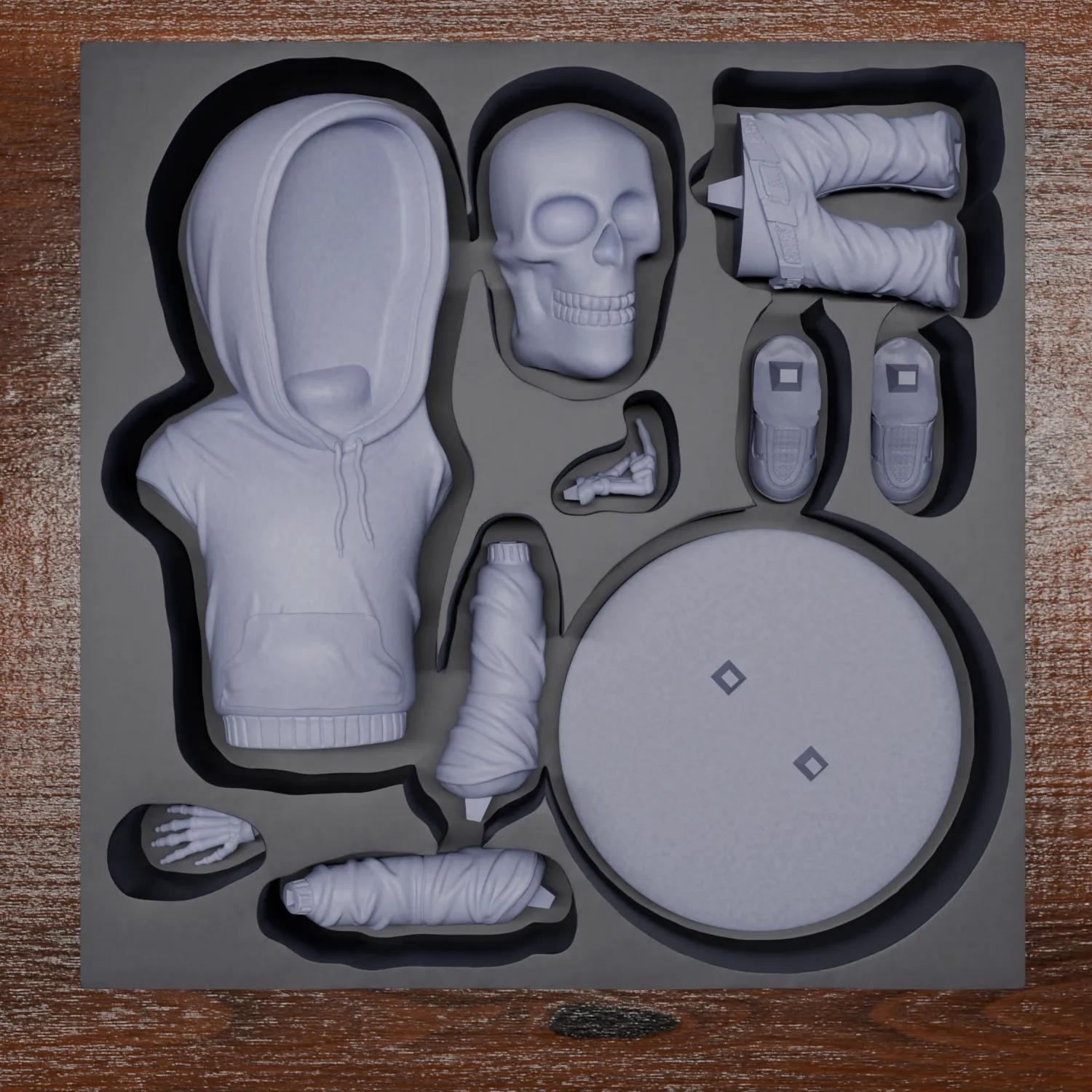 SKELETON FUCK YOU IN BOX