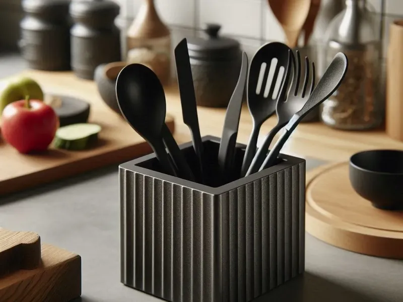 Design Kitchen Utensil Holder "Just a Square"