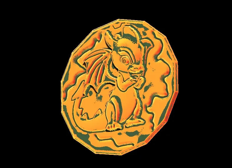 Cute Dragon Fridge Magnet