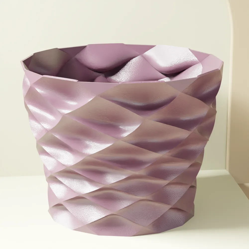 Diamond Wave Planter