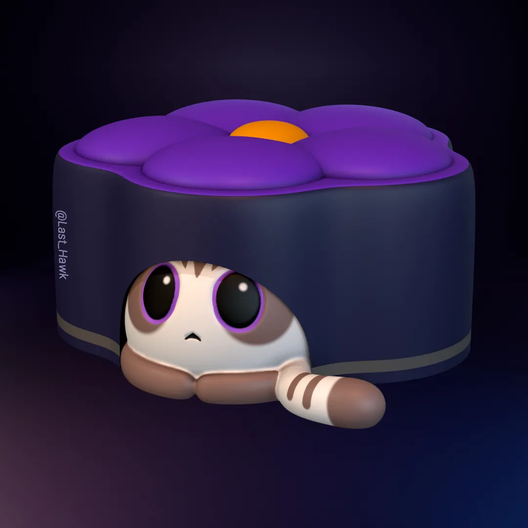 Bolo de gelatina de gato Star Rail