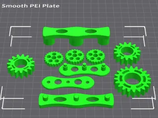 Geared spinner