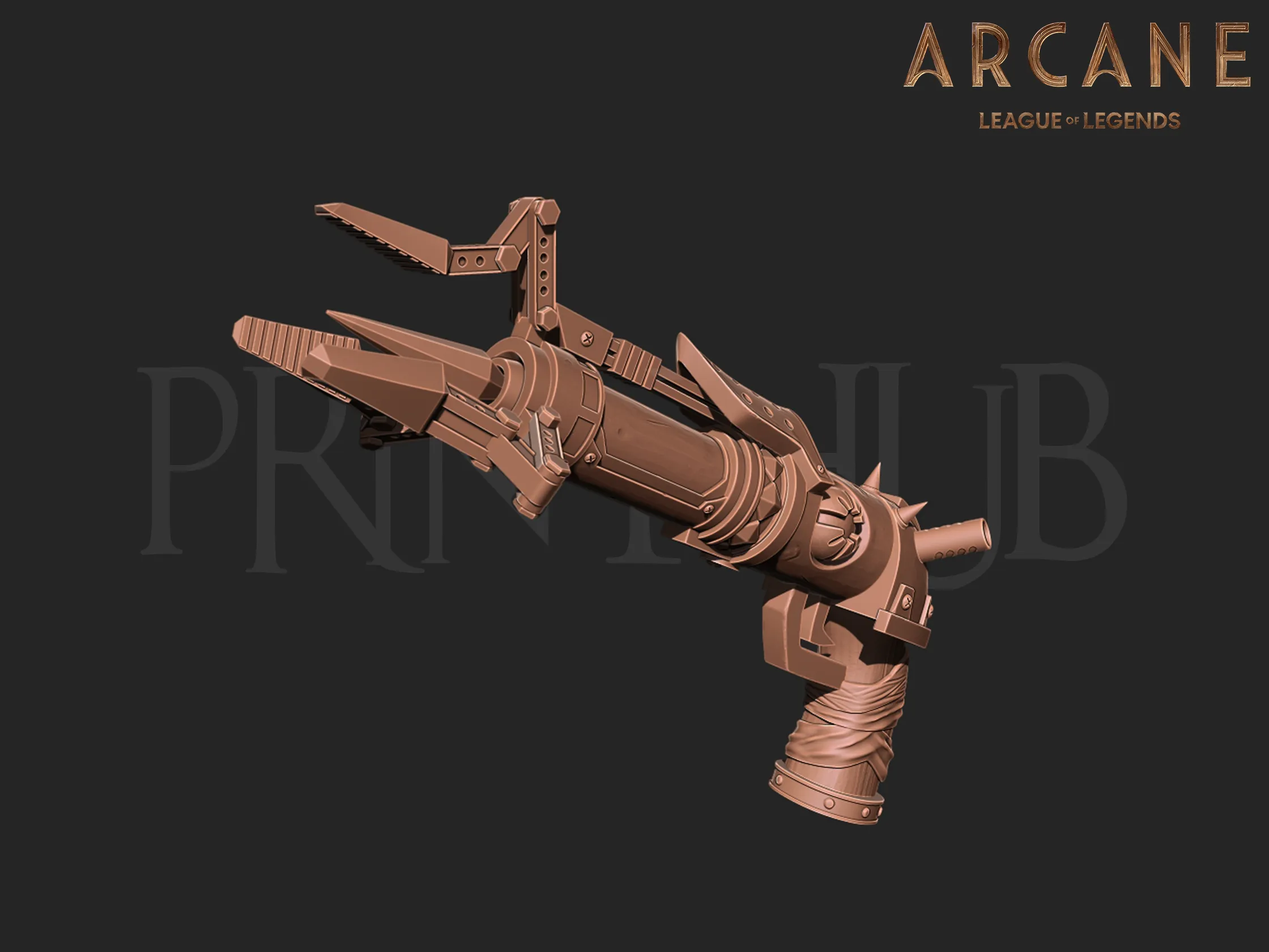 Jinx Zapper gun from Arcane Season 2 League of Legends
