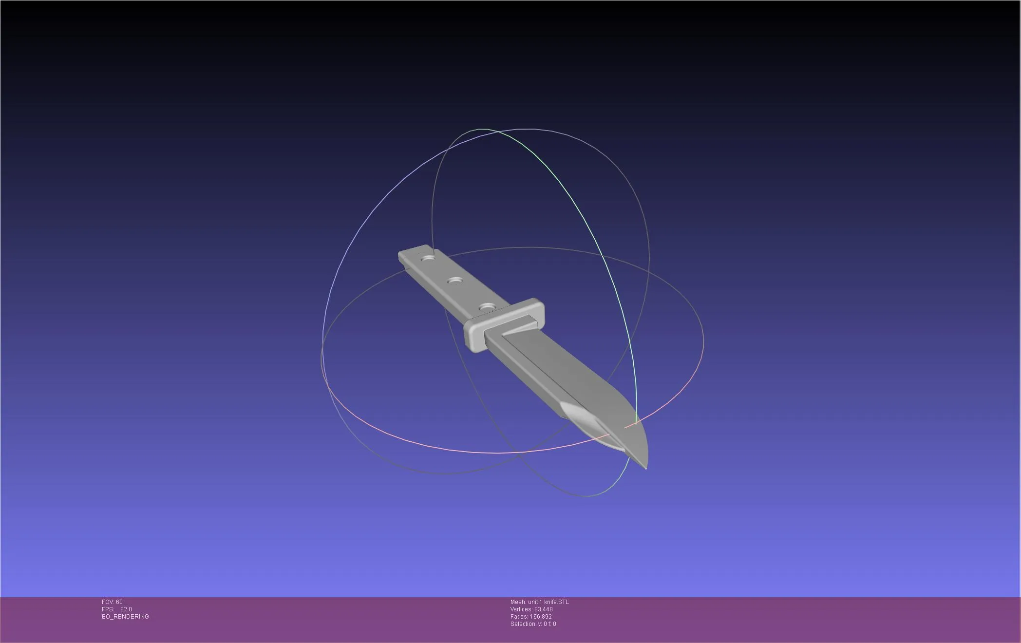 Evangelion Original Unit 1 Prog Knife