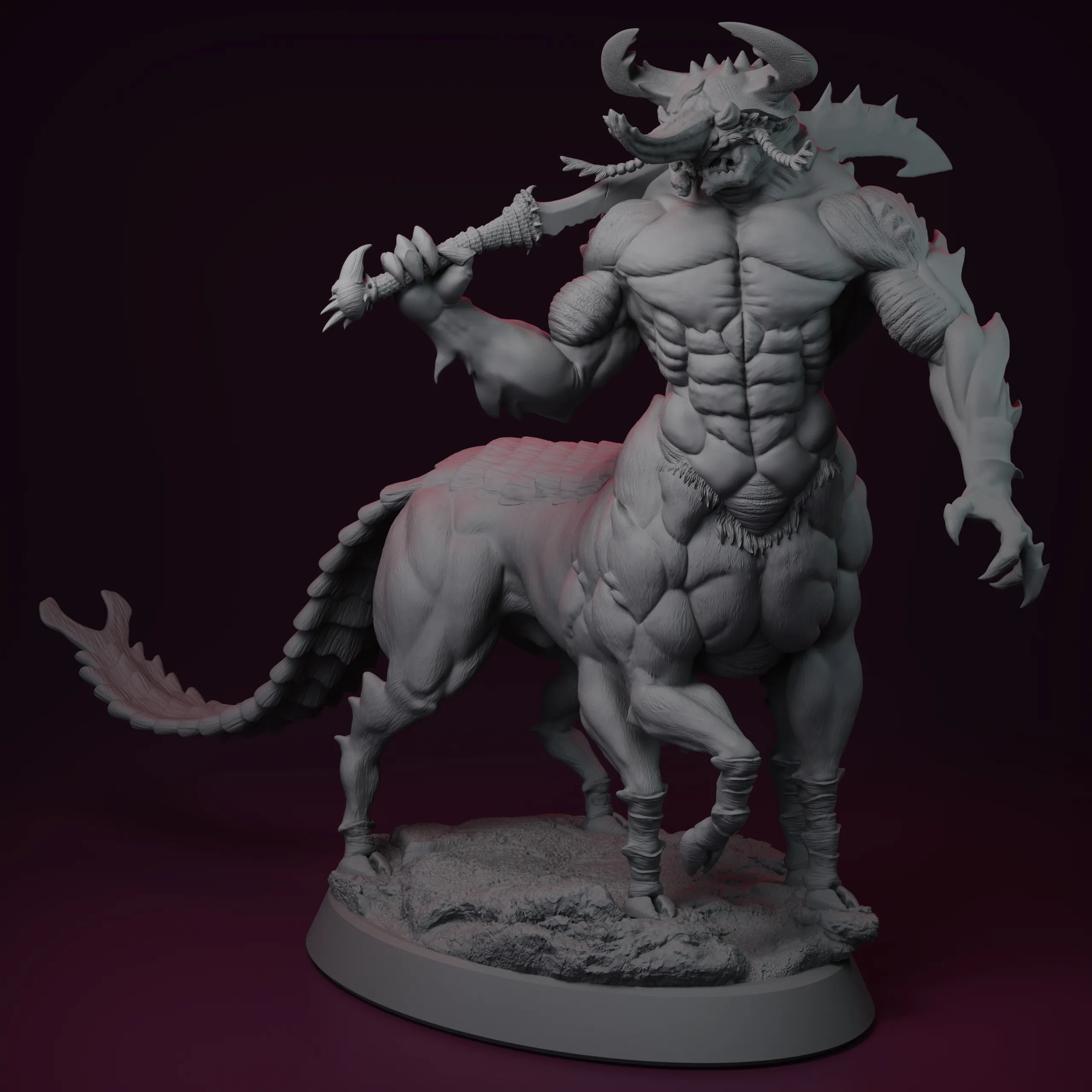 Centauride - Tabletop creature mini