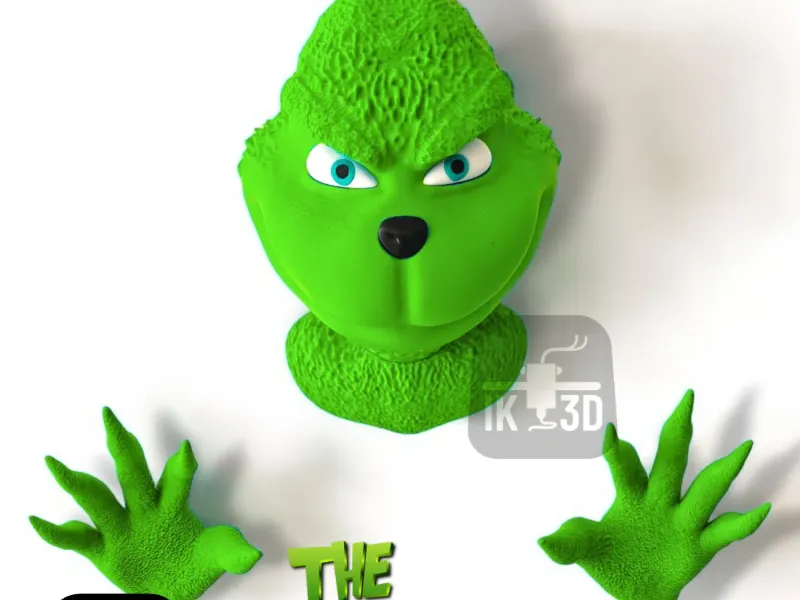 Il supporto da parete del Grinch / Senza supporti