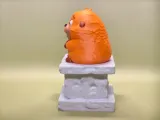 河狸雕塑-3