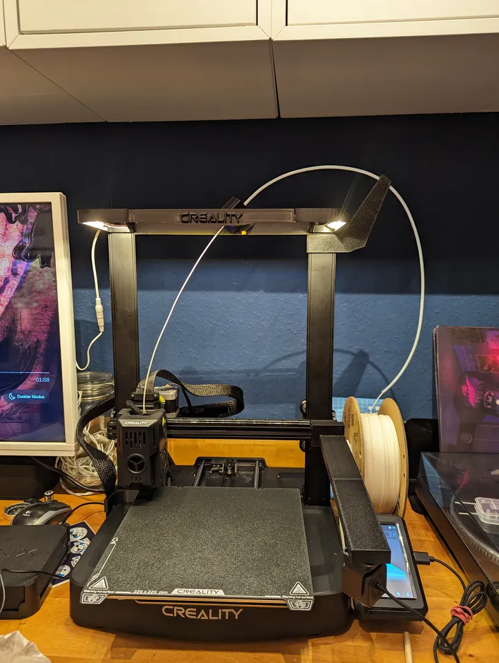 Clip on Filament Giude Creality Ender 3 V3 SE/KE