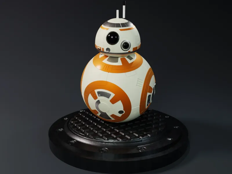 BB-8 From Star Wars Statue