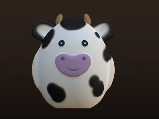 Cow Piggy Bank