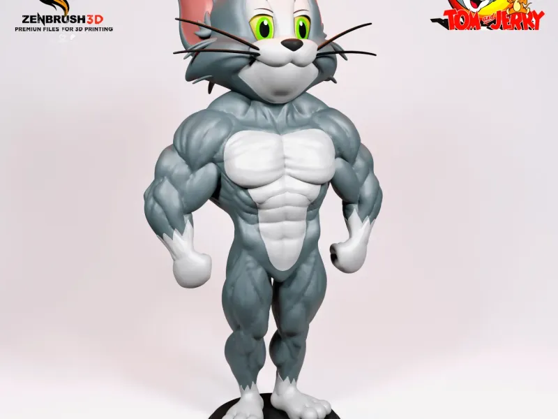 КОТ ТОМ - ТОМ И ДЖЕРРИ - СЕТЬ МУЛЬТФИЛЬМОВ 3D ПЕЧАТЬ