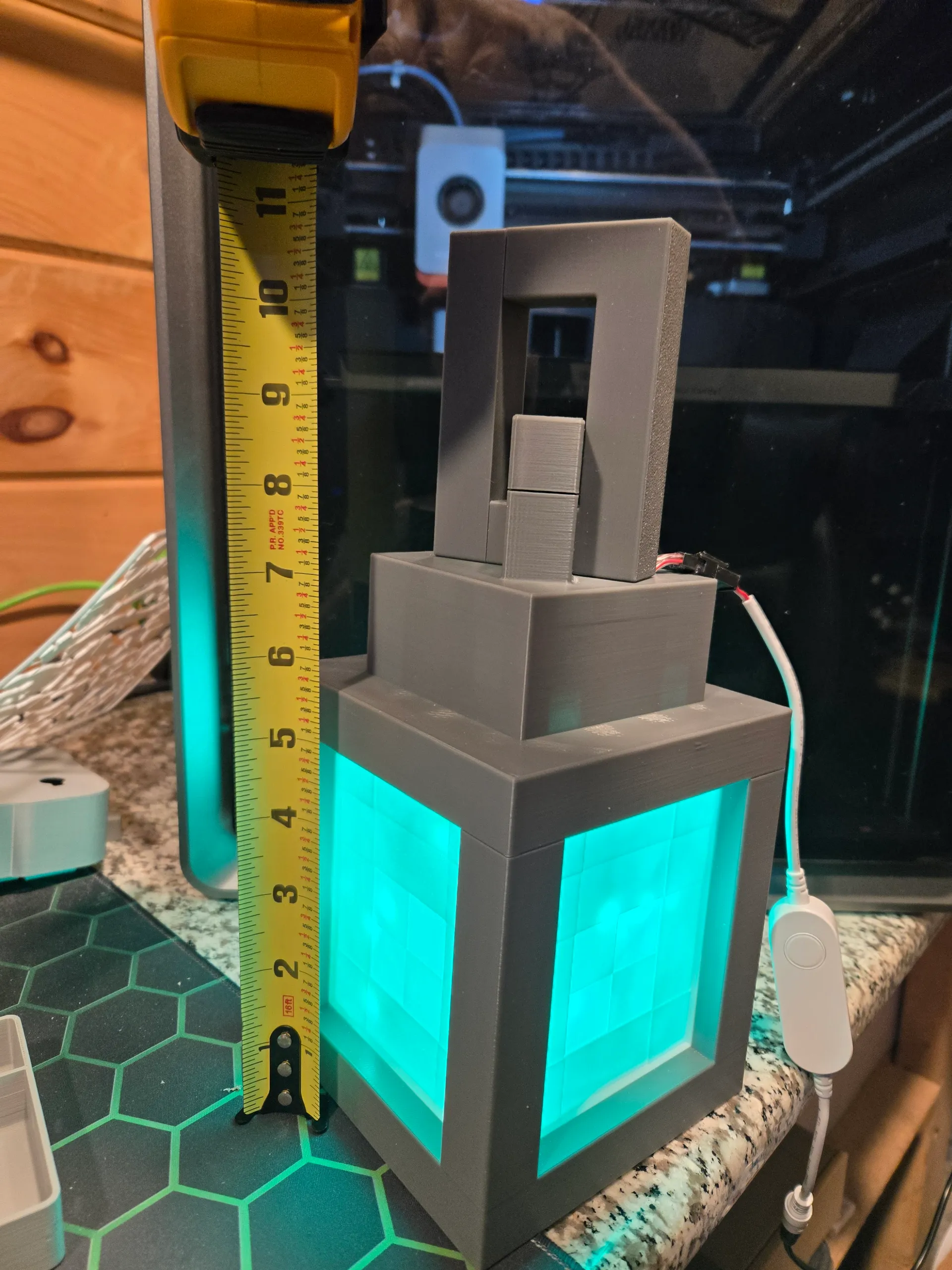 I am ADDICTED to 3D printing, laser engraving, LEDs and tech. Attached ...