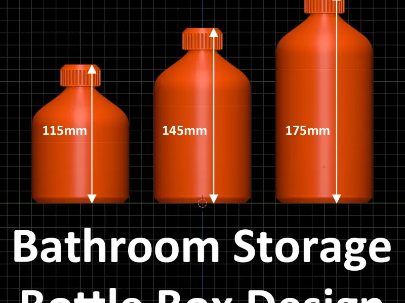 Bottle Storage Box 3 sizes