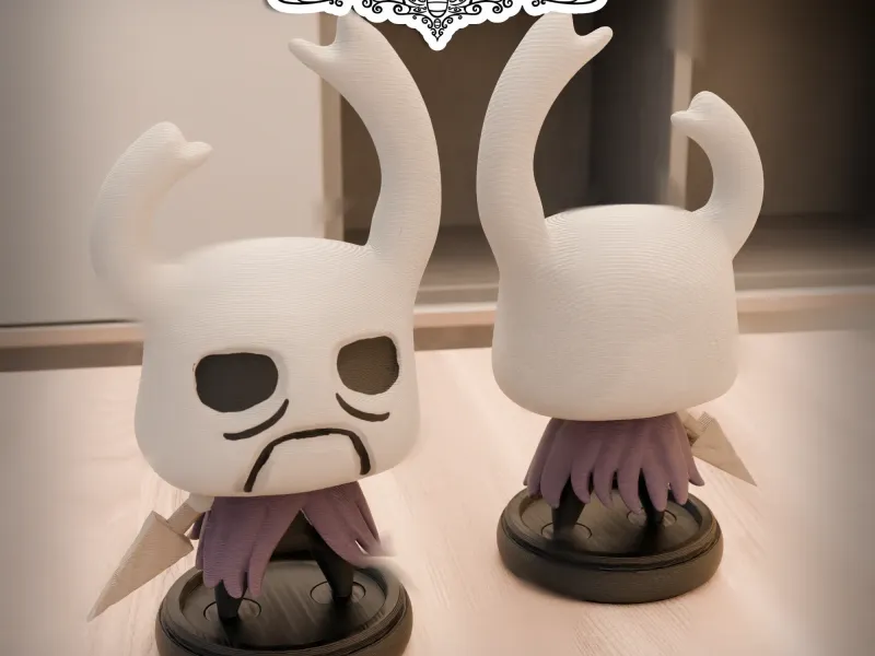 Hollow Knight - Zote der Mächtige Mehrfarbiges 3D-Modell!