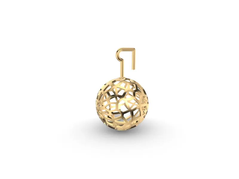 Christmas Voronoi Ball