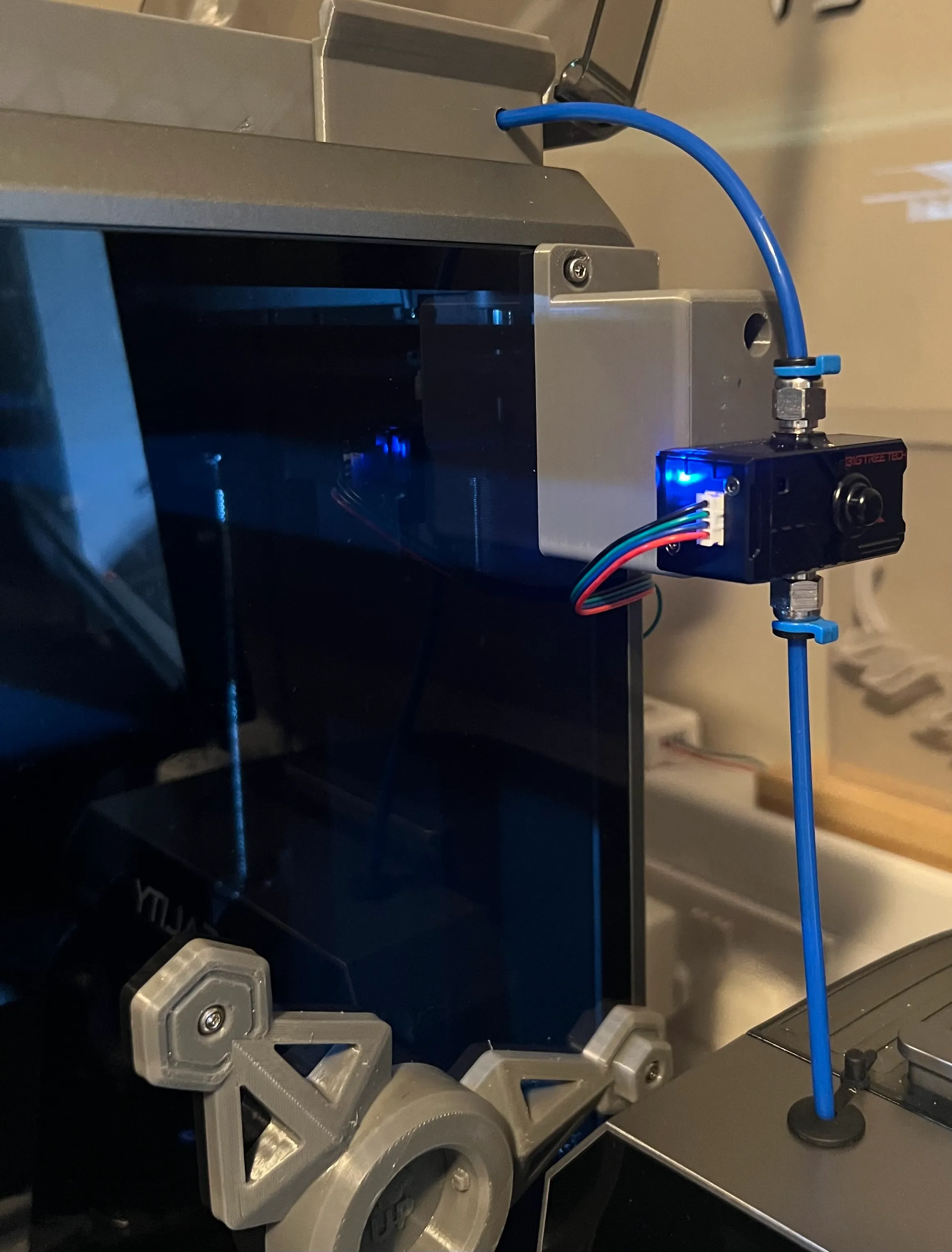 Creality  K1C Side Mounted Filament Sensor Holder