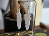 Pendientes Pluma-2