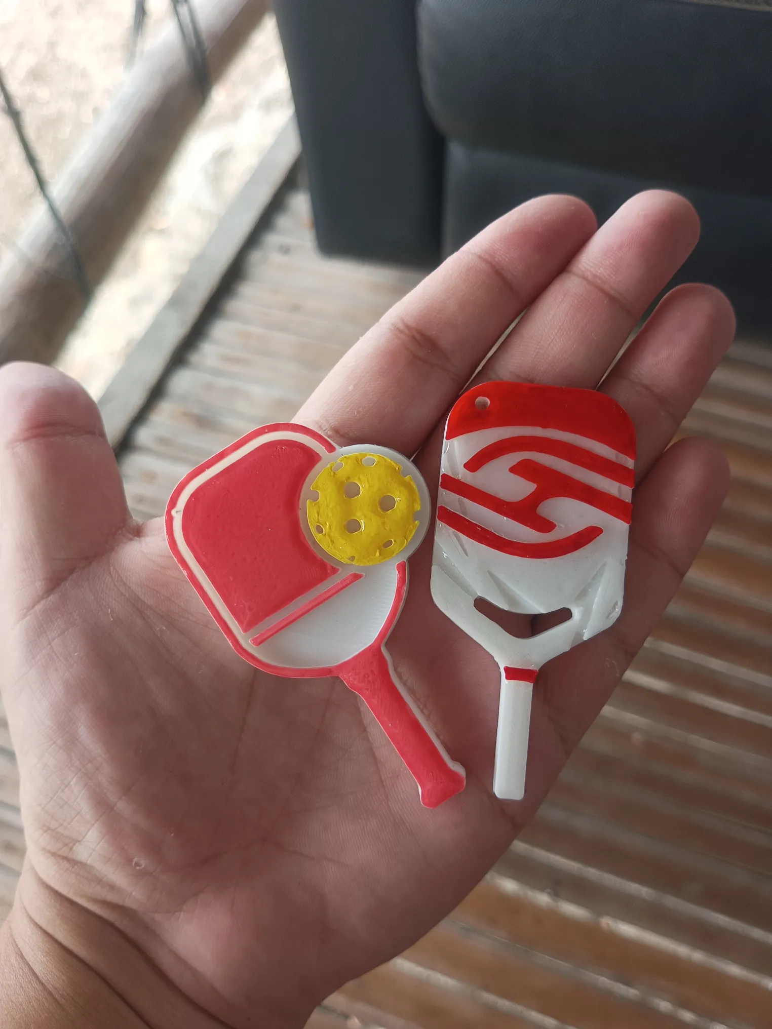 Table Tennis Keychains 3D models download Creality Cloud