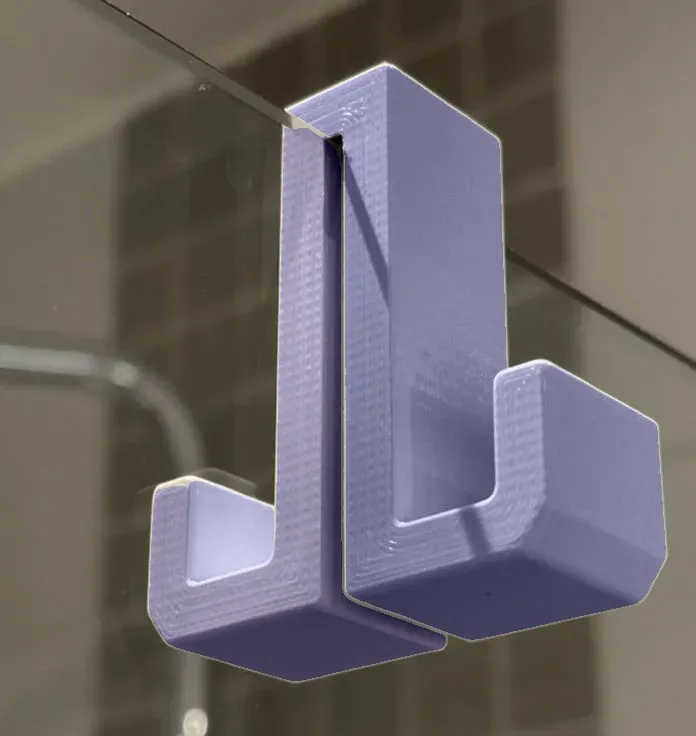 Double sided shower Hook