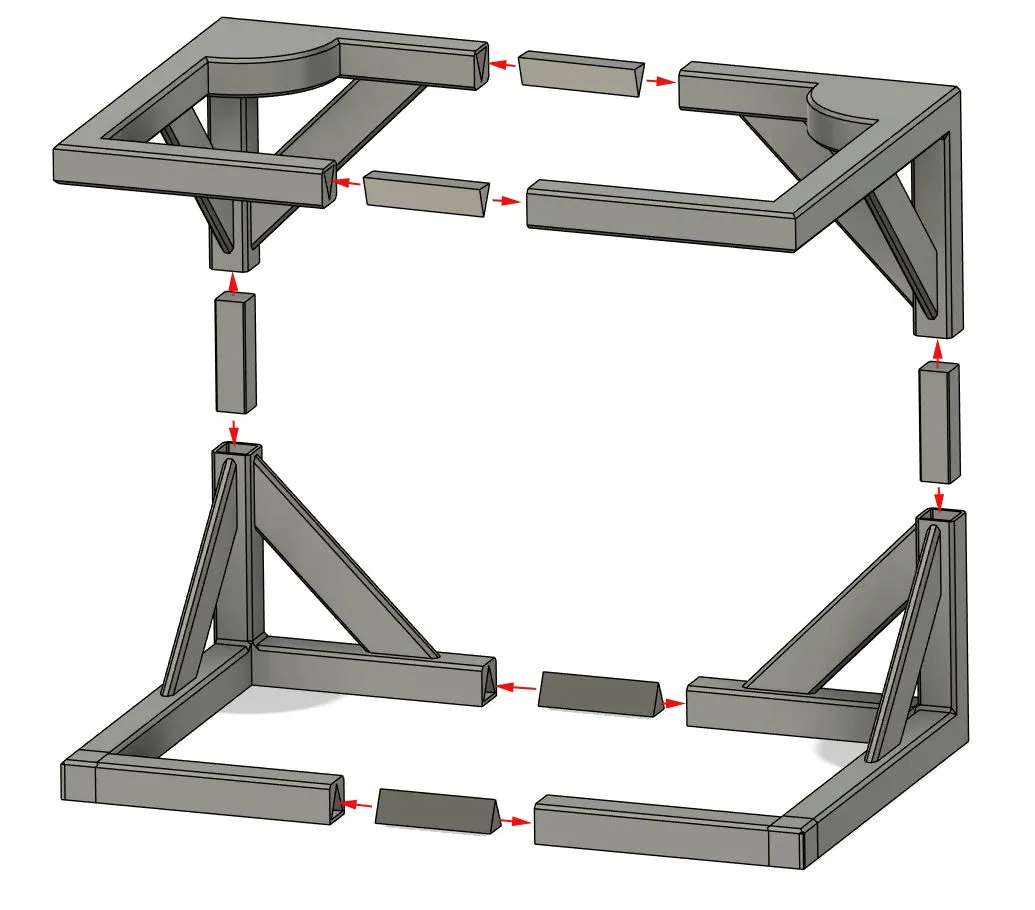 Creality CFS Regal Rack System