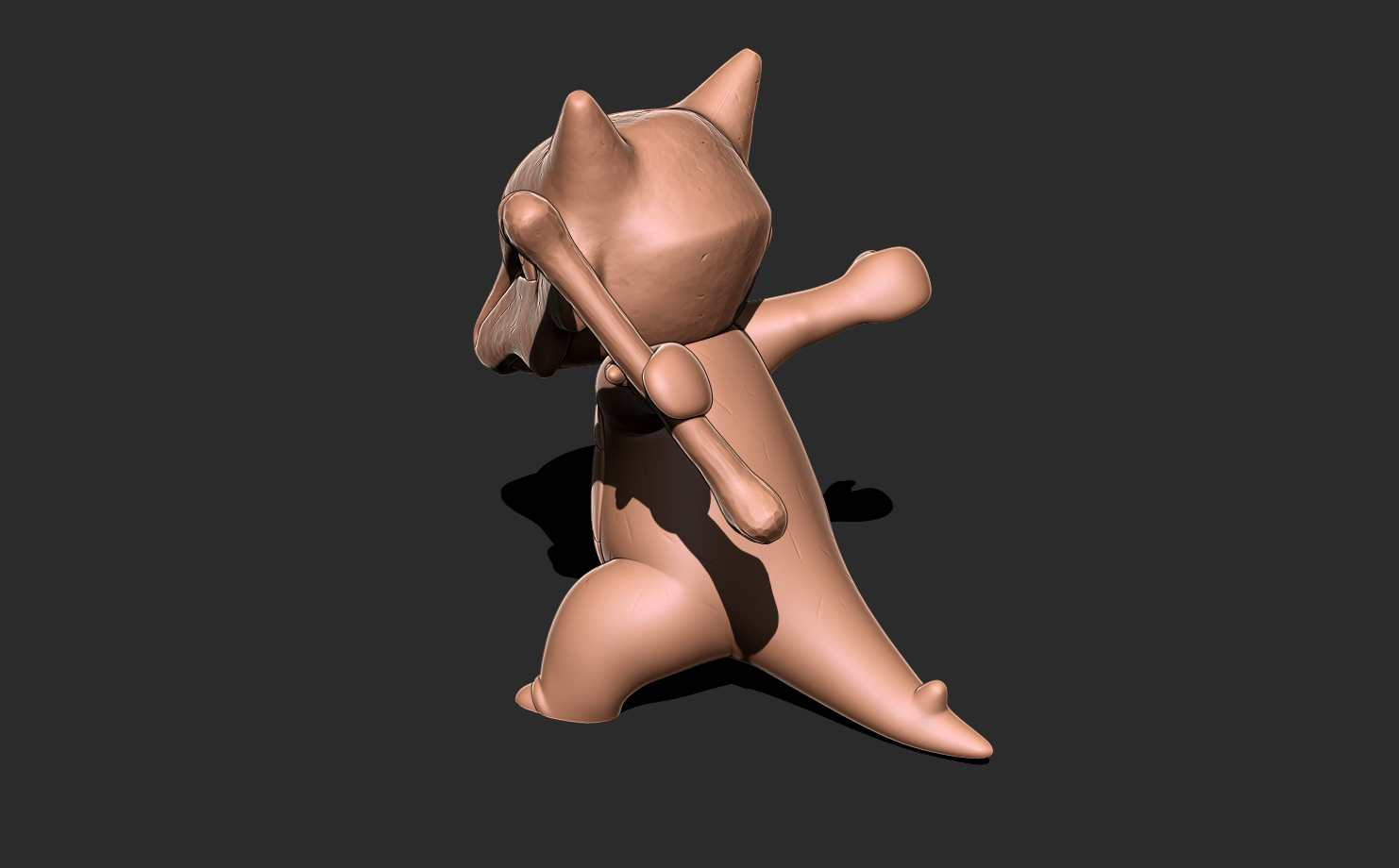 pokemon alola marowak 3D model 3D printable