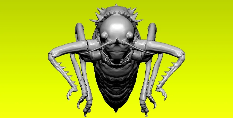 Insect-cricket model - 3D print