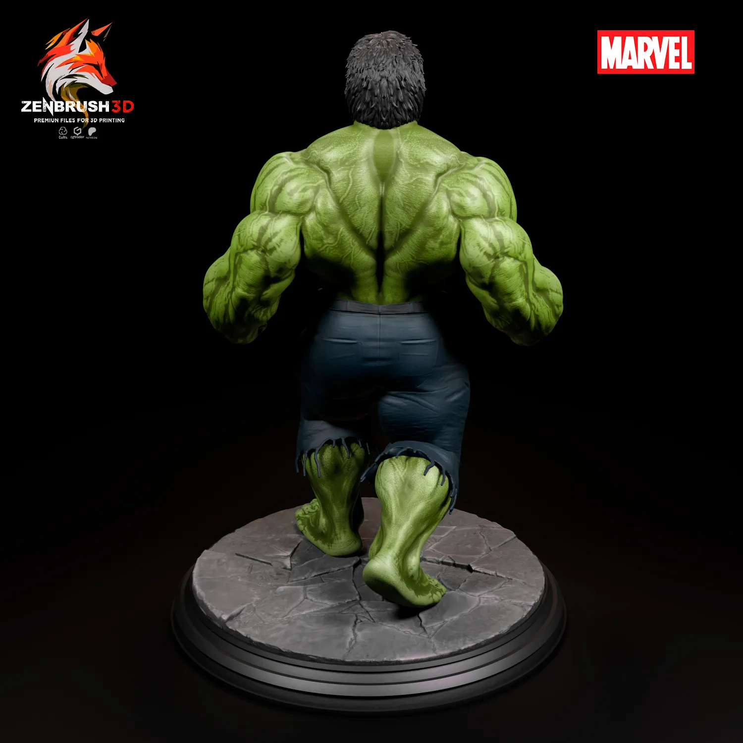 EL INCREÍBLE HULK 2008 - IMPRESIÓN 3D