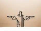 Christ The Reedeemer Line Art - Desktop Line Art-2