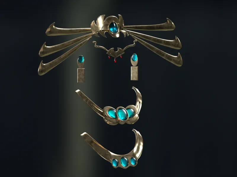 Gyokuyou Accessories set
