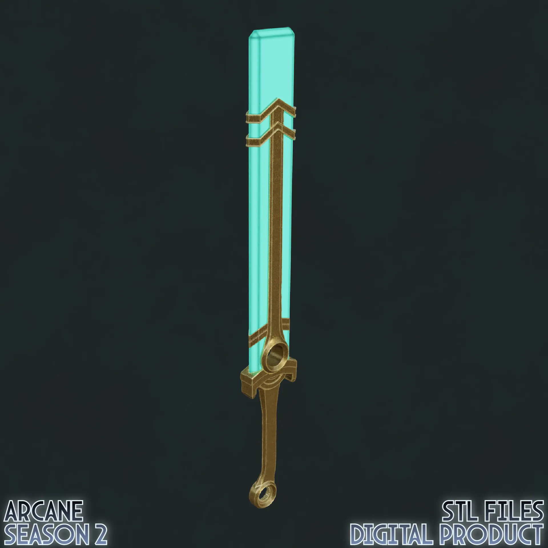 Ekko Cosplay Sword Arcane League of Legends