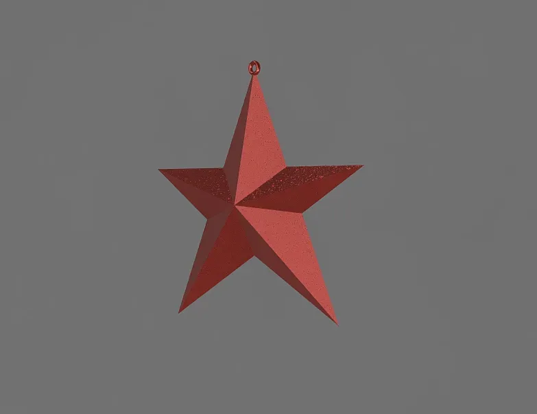 Ornement Étoile de Noël
