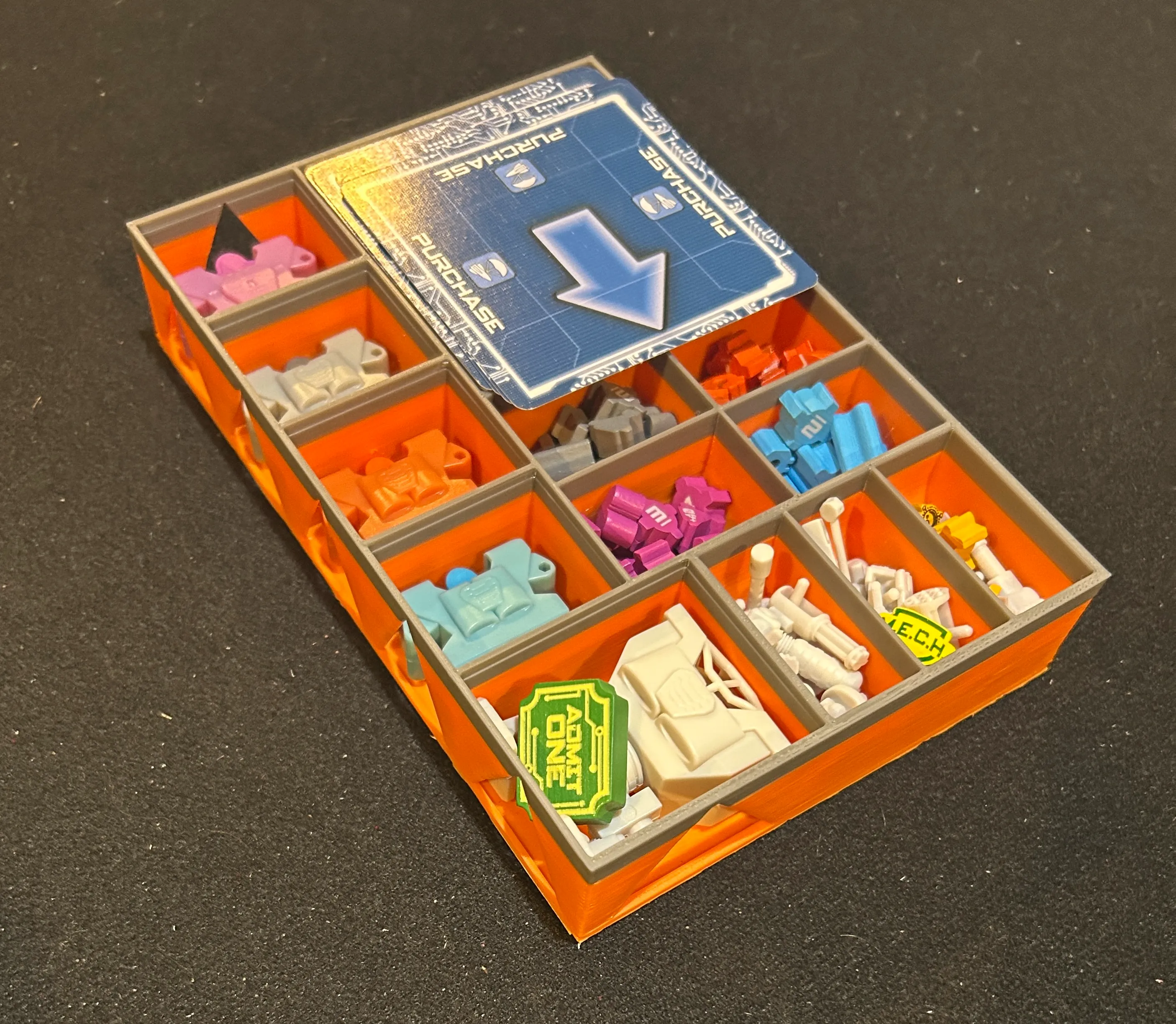 Tiny Epic Mechs Box Organizer