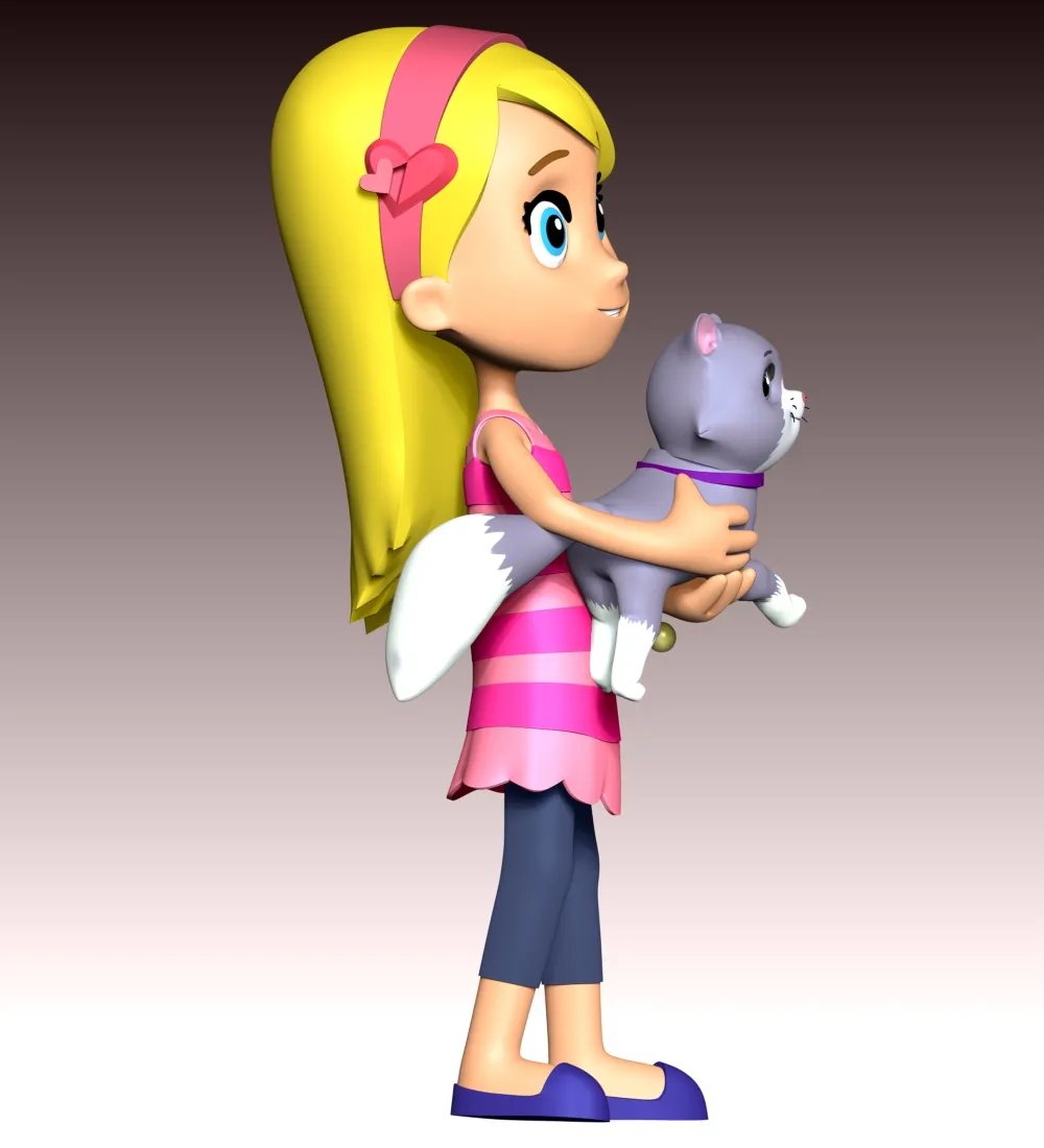Katie And Cali Cat - PAW Patrol