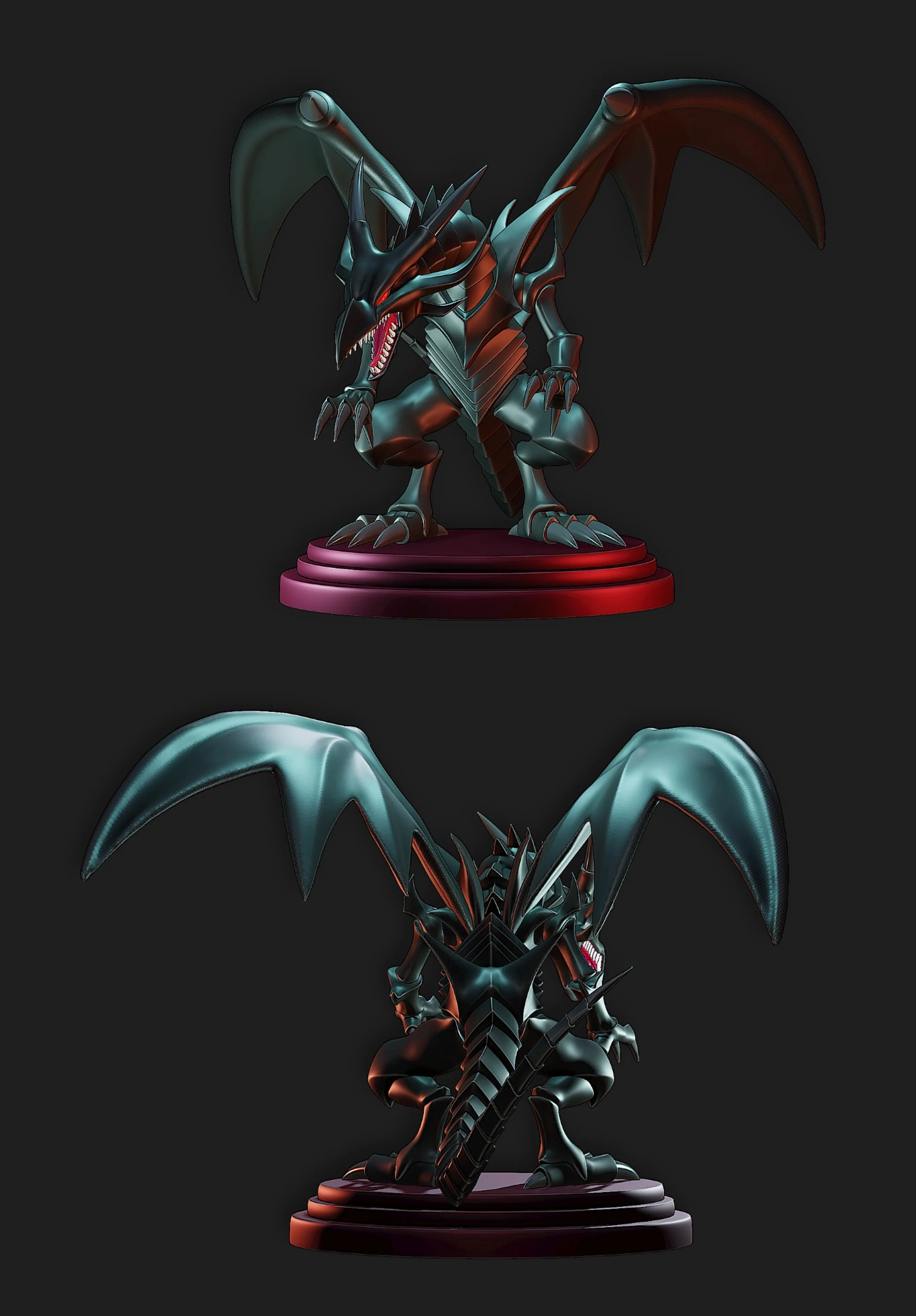 Red-Eyes Black Dragon - Figure 1 -YU-GI-OH!