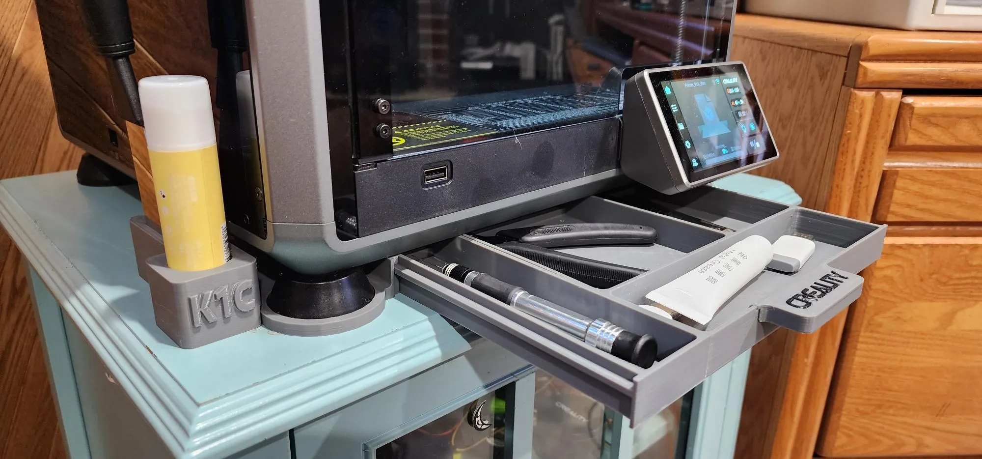 Under Printer Drawer for K1C Printers