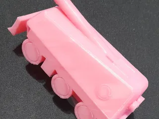 Model of tank.
