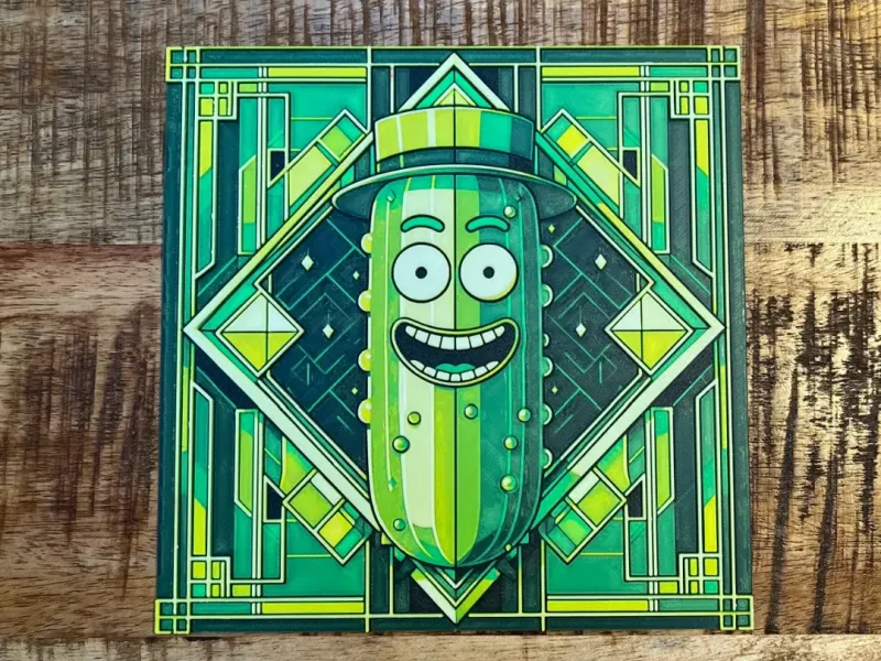 Art Deco - Pickle Rick