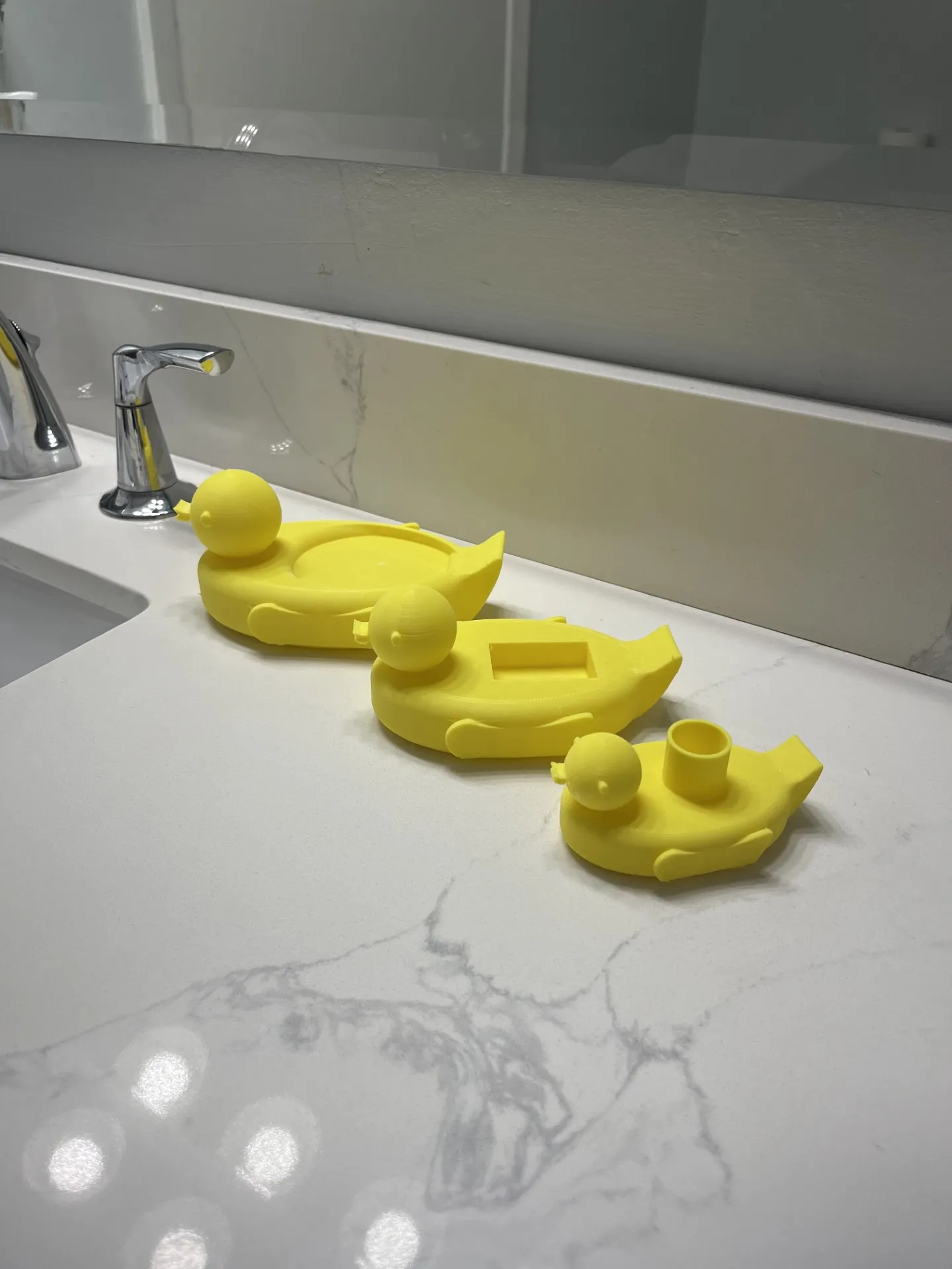 Duck Family Bathroom Accessories