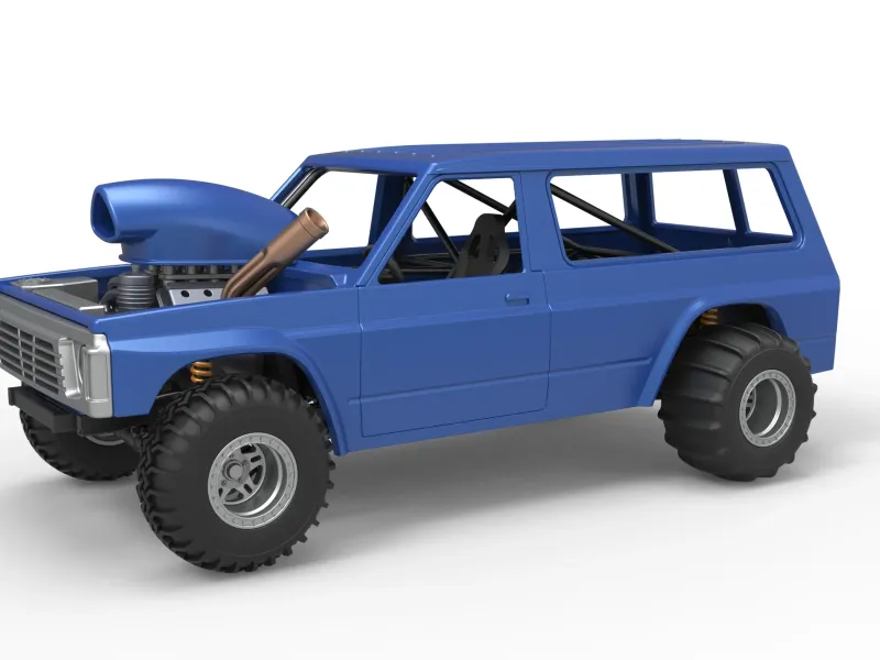 Uphill Sand Racing Dragster Version 4 Scale 1:25