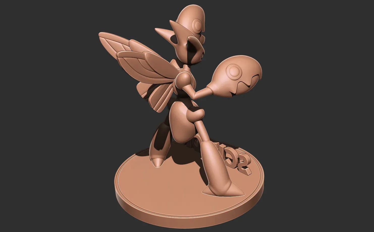 Pokemon Trainer Red | 3D Print Model