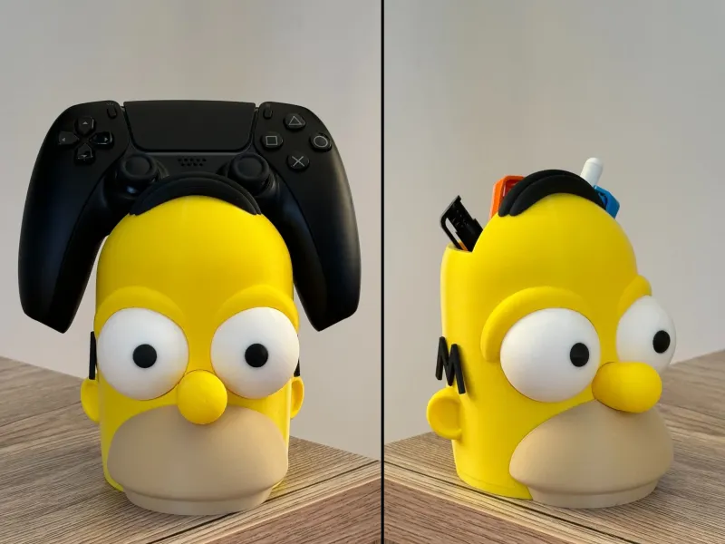HOMER SIMPSON CONTROLLER-HALTER / STIFTEHALTER